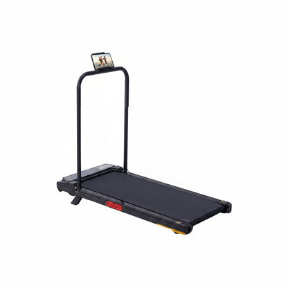 Electric Walking Pad Treadmill with Handle Bar Incline for Home, Portable Walking Pad Treadmill with Handles for Home Small, 3.0HP Mini under Desk Treadmill for Exercising, 0.6-7.6MPH, 350LB