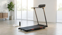 Walking Pad with Handle Bar, 2026 Upgrade Portable Small Treadmill with Handles for Home Small, 3.0HP under Desk Walking Pad Treadmill with Incline, 0.6-7.6MPH, 350LBS — Lifestyle